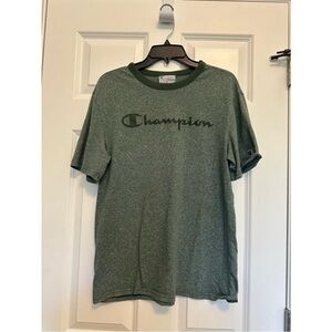 Champion Men's Heather Green Tee